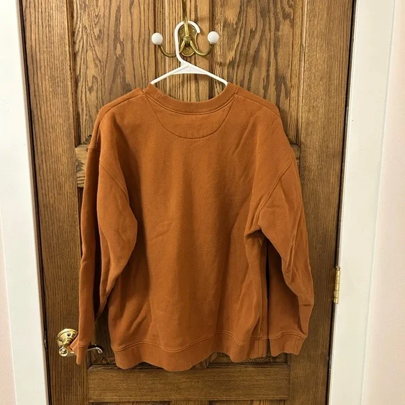 Croft & Barrow Big Buck Brewhouse Orange Crewneck Sweatshirt Medium - Picture 3 of 6